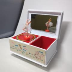 希少】水森亜土 亜土工房 バレリーナが踊る オルゴール 昭和レトロ