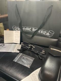 希少 クロムハーツ deep1 リムレス眼鏡 IVE レイ着用 8月購入 - メルカリ