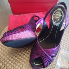 最終価格」新品 レネカオヴィラ RENE CAOVILLA スワロ パンプス - メルカリ