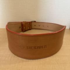 UESAKA ウェイトリフティング プレミアムベルト 1枚張り シングルピン