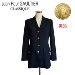 ジャンポールゴルチェ CLASSIQUE 金ボタン テーラードジャケット 42