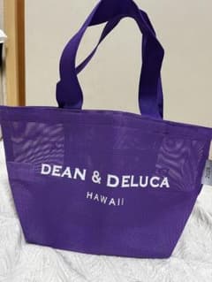 ☆DEAN & DELUCA Hawaii パープルメッシュトートバッグSサイズ - メルカリ
