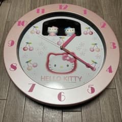 CITIZEN HELLO KITTY ピンク掛け時計 ハローキティ サンリオ - メルカリ