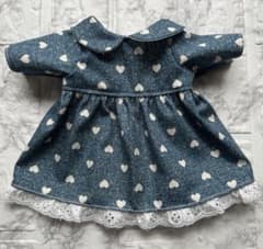 ぽぽちゃん ハンドメイド 服 No.490 ハート柄② - メルカリ