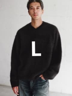 LIDNM】Fox Cashmere V Knit - メルカリ
