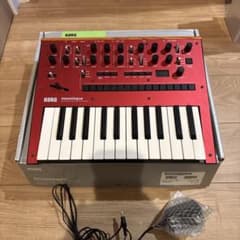 美品】KORG monologue アナログシンセサイザー レッド【生産終了