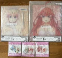 一番くじ 五等分の花嫁 バストアップアクリルボード A賞 一花 E賞 五月