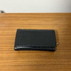 ロエベ リピート アナグラム 二つ折り財布 ブラック - メルカリ