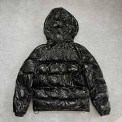 trapstar ダウンジャケット 肉厚 y2k 光沢 刺繍ロゴ お兄系 短丈