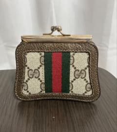 オールドグッチ がま口 コインケース - メルカリ