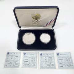 1988年ソウルオリンピック記念銀貨セット SV 925 - メルカリ