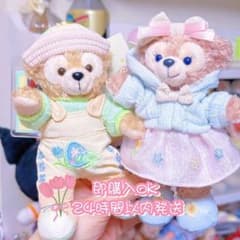 上海ディズニー 2025春日 ダッフィー&シェリーメイ キーホルダー