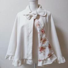 LIZ LISA/リズリサ ケープコート ポンチョ リボン 花柄 - メルカリ