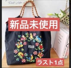 新品 未使用】FEILER刺繍エコバッグ - メルカリ