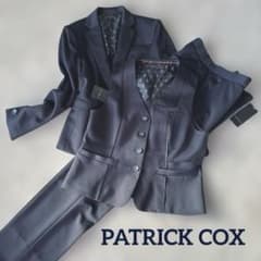 ✨新品✨パトリックコックス パンツスーツ スリーピース ネイビー