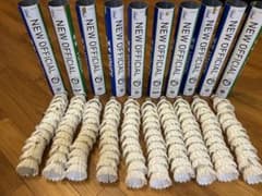 NEW OFFICIAL 中古バドミントンシャトル 12本セット➕おまけ10個