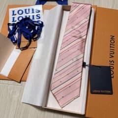 新品✨箱袋付❗️LV ヴィトン ネクタイ メンズ シルク イタリア製