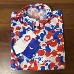 EXPO2025 ミャクミャク 【ミズノ】 システム総柄ポロシャツ マルチ