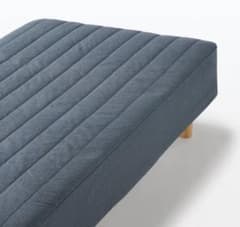 無印良品 綿平織 脚付マットレス用カバー シングルサイズ 2点セット