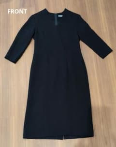Theory luxe 七分袖ラップワンピース36 ネイビー - メルカリ