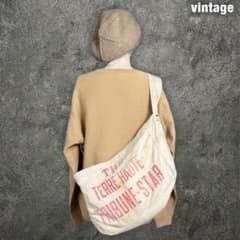 vintage 40s 50s 60s ビンテージ 3段 ニュースペーパーバッグ - メルカリ