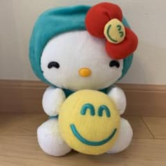 ハローキティ✕杏林堂 ぬいぐるみLサイズ ニコちゃん 2011年製 - メルカリ