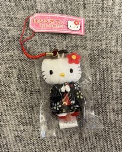 レア】2005年 新品 ハローキティ 着物 根付け ストラップ サンリオ
