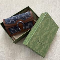 GUCCI ディオニュソスGGデニムチェーンショルダー - メルカリ