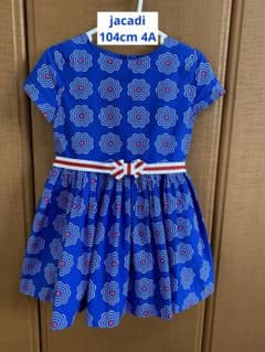 jacadi 104cm 4A ワンピース - メルカリ