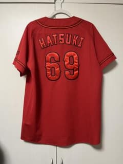 広島東洋カープ 羽月隆太郎 ビジターユニフォーム Lサイズ - メルカリ