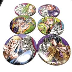 荒木飛呂彦原画展 ジョジョの奇妙な冒険 5部 黄金の風 缶バッチ - メルカリ
