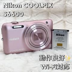 動作良好✨ Nikon COOLPIX S6600 ピンク - メルカリ