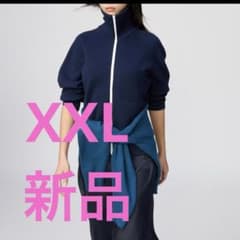 UNIQLO:C ミラノリブフルジップカーディガン XXL ネイビー 新品 - メルカリ