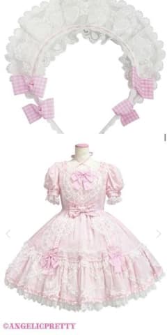 ANGELIC PRETTY ピンクCupid Cafeワンピース - メルカリ