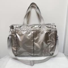 レスポートサック ひとりっぷ 2wayショルダーバッグ シルバー
