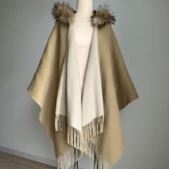 GRACE CONTINENTAL リバーシブル ケープ ファーストール - メルカリ