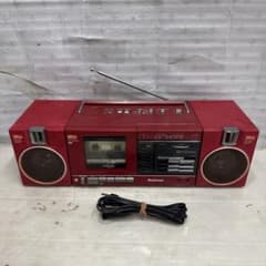National RX-C50 ナショナル レッド ラジカセ 昭和レトロ - メルカリ