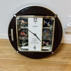 SEIKO RE544B ディスクドリーム からくり時計 掛時計 レア希少 - メルカリ