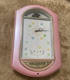 美品 ハローキティ からくり時計 ピア サンリオ 1998年製 シチズン