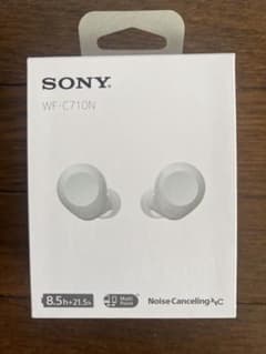 SONY WF-C710N ワイヤレスイヤホン ホワイト - メルカリ
