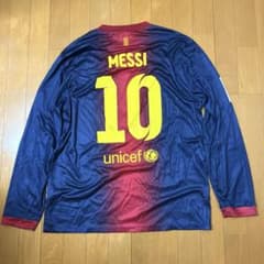 希少 11/12 シーズン バルセロナ CL メッシ MESSI 10 長袖 - メルカリ