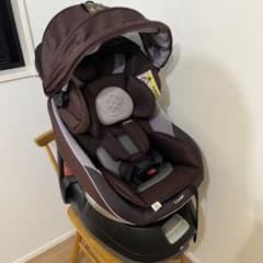 Combi コンビ ネルーム 車 チャイルドシート ブラウン nc470 回転