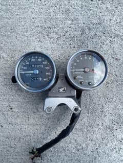 HONDA GB250 クラブマン 純正スピードメーター 純正タコメーター