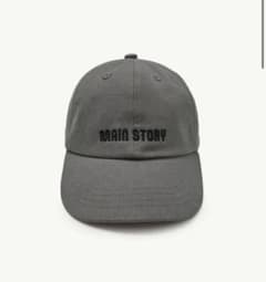 main story グレー キャップ - メルカリ