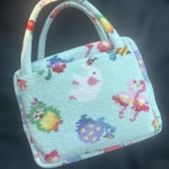 フェイラー神崎恵コラボ ファンキーフォーチュンミニキューブバッグ