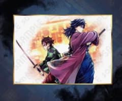 鬼滅の刃 webshopくじ 繋ぐ B賞アクリル色紙 炭治郎 義勇 - メルカリ