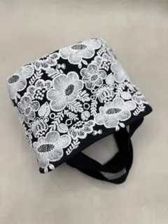 ミナペルホネン＊パッチギャザポケファスナートートL✂️ハンドメイド