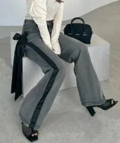 2026年最新】ワイドストレートデニムパンツ フレイアイディーの人気