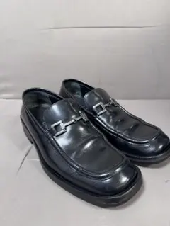 GUCCI グッチ ホースビット ラバーレインシューズ ローファー 雨用紺10