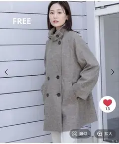 2026年最新】GLOBAL work 軽やかストレッチ衿2wayコートの人気アイテム